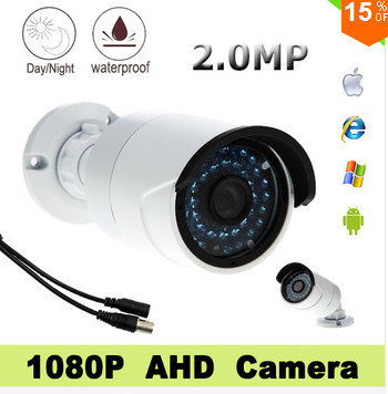 ソニー IMX322 センサー Cmos1080P AHD CCTV のカメラ、防水保証弾丸のカメラ