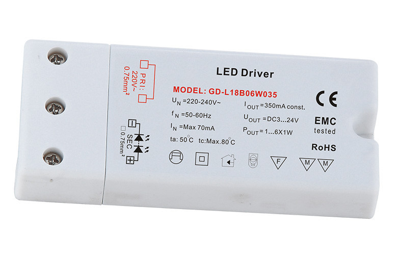 一定した電圧 LED 運転者、12W、12V または 24V