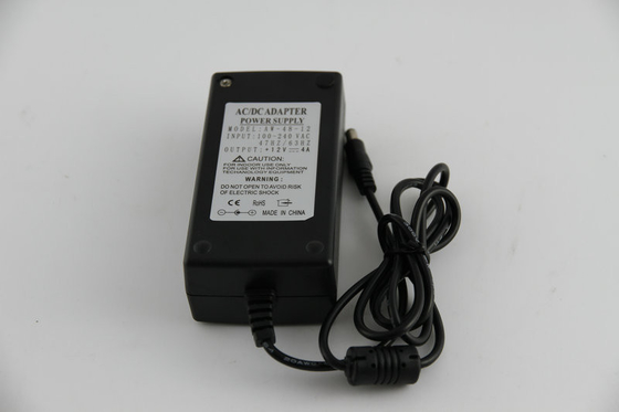 安定した 48W は EMI フィルタとの転換 AC DC電源のアダプター 12V DC 50Hz を調整しました