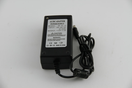 12V DC電源のアダプター 36W の自動回復、セリウム/ROSH への EN55022 LED ランプ AC