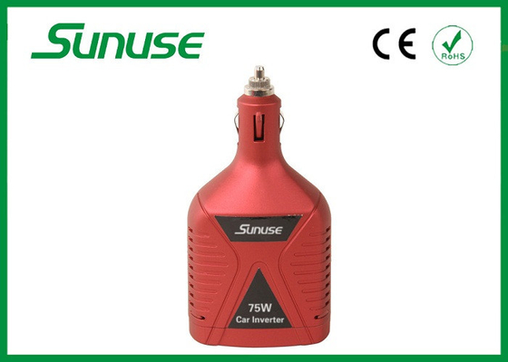 高性能 75w 車力インバーター 12v dc へのタバコのライターのプラグとの 220v AC