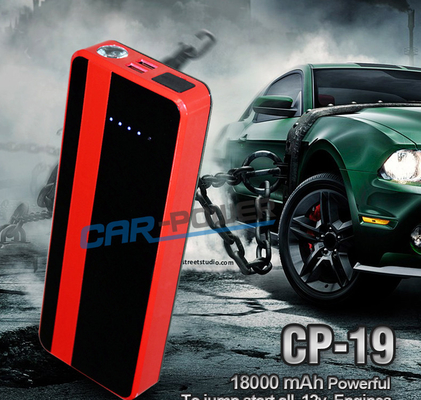 12V 18000mAh のディーゼル ジャンプの始動機の発電所車のジャンプの始動機
