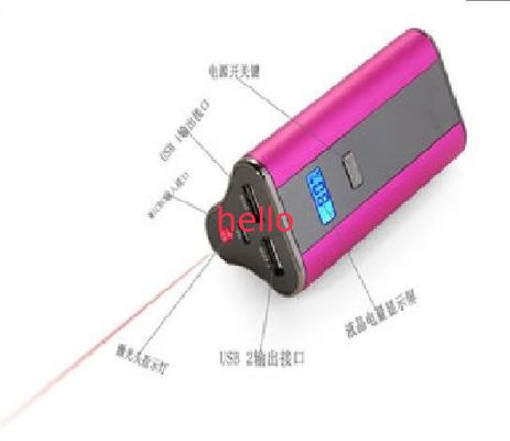 携帯電話/車 5V の LED 7800MAH との移動式電源
