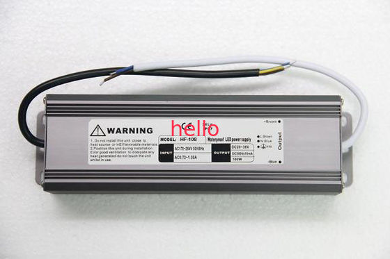 DC の一定した流れ LED の電源 170V - 250V の IP68 小型電源への 108W 3200mA AC