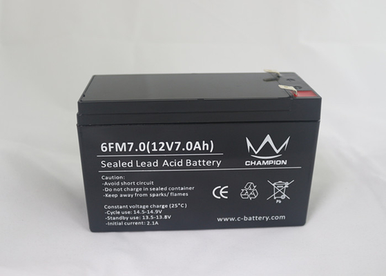 6FM7 F250 12v 7ah の無停電電源装置バッテリー側導線の酸電池