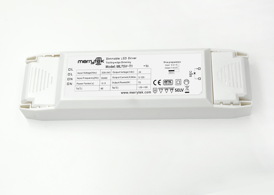 75 ワットの Traic の一定した電圧 Dimmable LED の運転者のトレール エッジ IP20