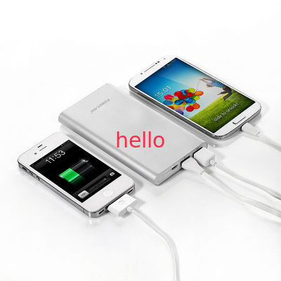 普遍的な 10000MAH 携帯用携帯電話力銀行リチウム ポリマー細胞の速い充満