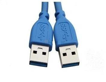 ケーブル USB のデータ転送ケーブルへのこんにちは速度青い USB 3.0 A