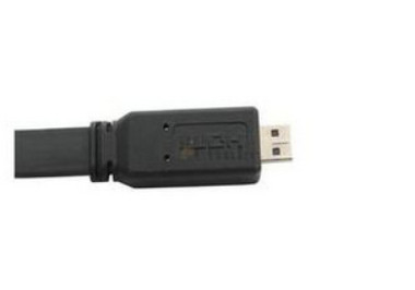 高リゾリューションを用いる高速 USB の移動ケーブルの黒 HDMI-HDMI