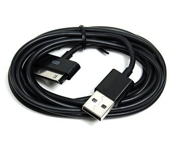 Apple の iPhone 4 4S 3GS iPod の iPad のための特別に長い黒 6FT USB データ SYNC ケーブル