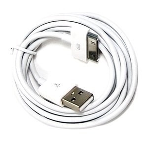 Apple の iPhone 4 4S 3GS iPod の iPad のための特別に長い黒 6FT USB データ SYNC ケーブル