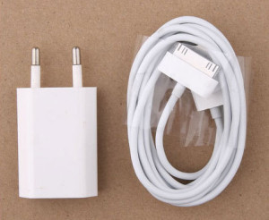 EU は AC 充電器 USB データ iPod/iPhone 4/4s のための充満ケーブルの携帯電話の付属品を差し込みます