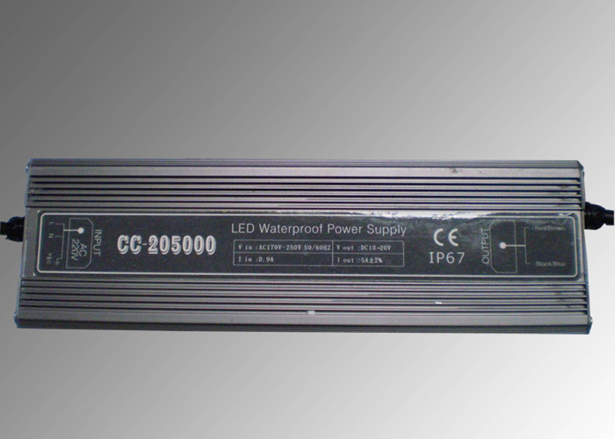 3000hours DC24V 72W IP65 PC材料が付いている単一色LEDの壁の洗濯機